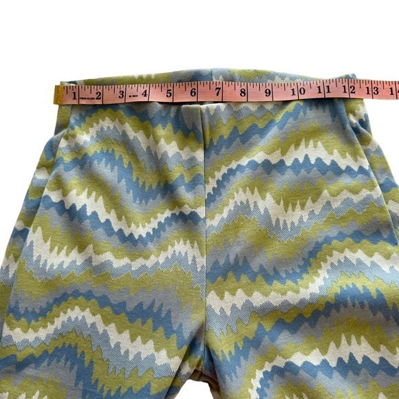 NWT Urban Outfitters UO Sz S Bryn Pull On Flare Pant pants high-rise XL Lime - Picture 12 of 13